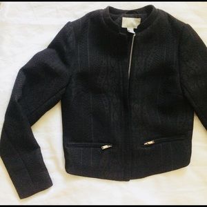 Black Cropped Blazer (2)